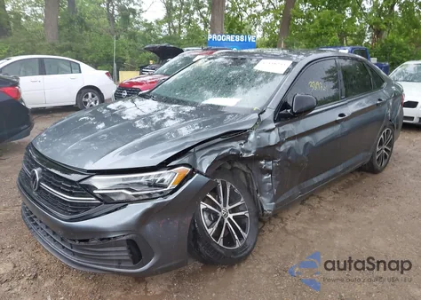 2023 Volkswagen Jetta 1.5T Sport from USA, damaged, VIN 3VWBM7BU6PM025818